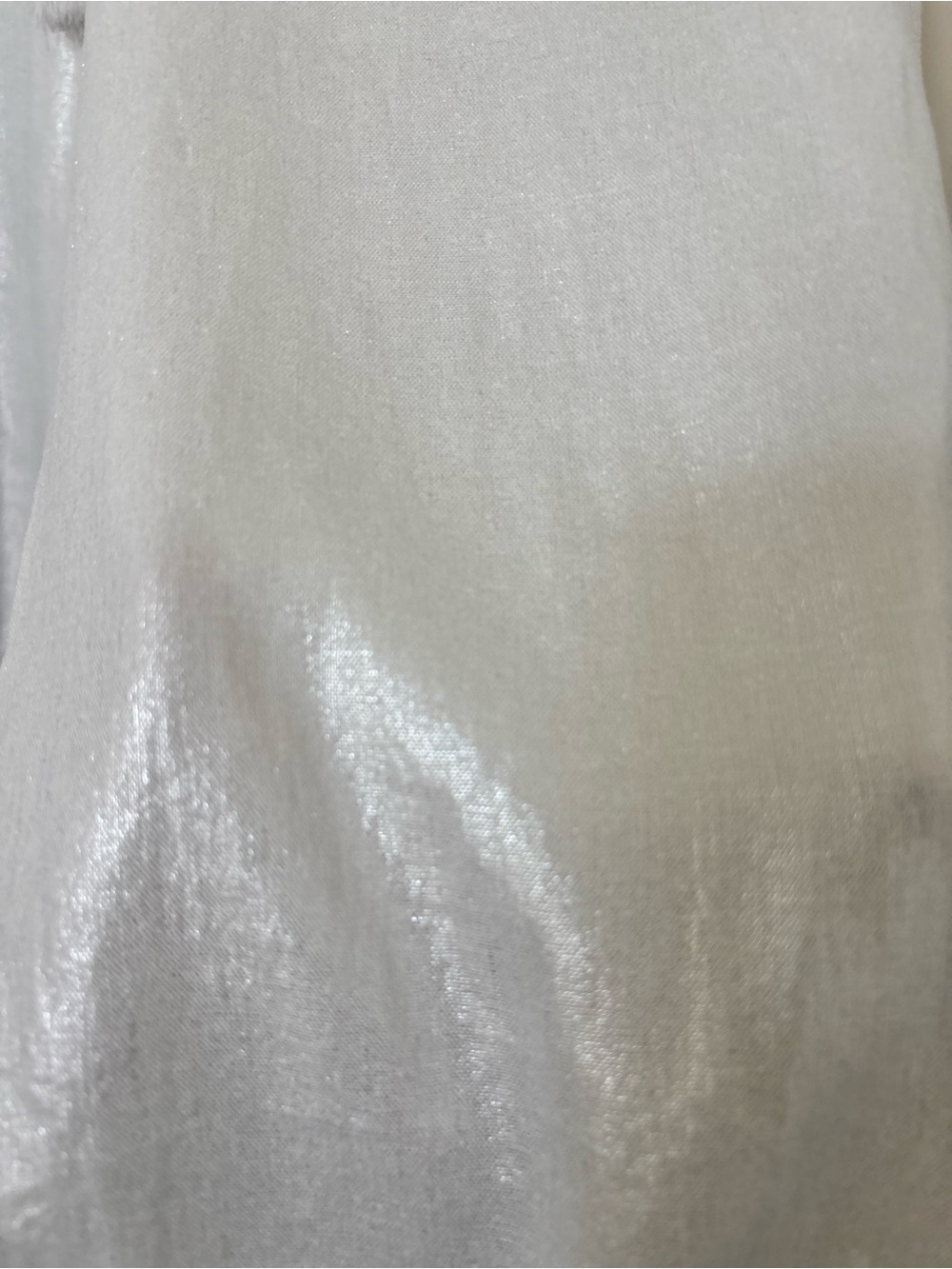 Light Grey Drawstring Wide-Leg Pants - Picture 4 of 4